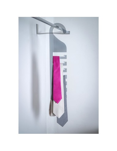 iPLEX Design - Tie Portacravatte Verticale Fume' in plexiglass - fumè - 26x60x0,3 cm