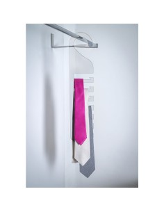 iPLEX Design - Tie Portacravatte Verticale Trasparente in plexiglass - 26x60x0,3 cm 2