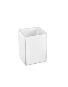 iPLEX Design - Clio Beauty Tall Bianco in pmma - 12x15x12 cm 2