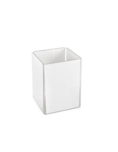 iPLEX Design - Clio Beauty Tall Bianco in pmma - 12x15x12 cm