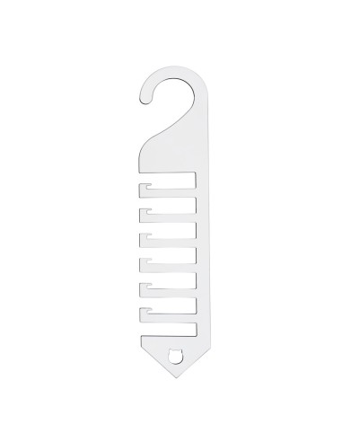 iPLEX Design - Tie Portacravatte Verticale Trasparente in plexiglass - 26x60x0,3 cm