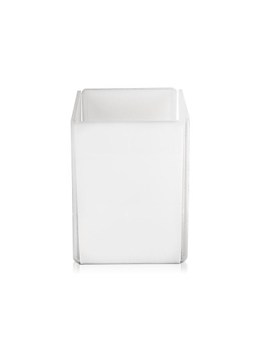 iPLEX Design - Clio Beauty Tall Bianco in pmma - 12x15x12 cm