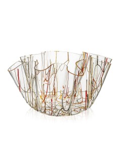 iPLEX Design - Drappeggi Vaso Grande Multicolour in plexiglass - multicolor - 45x27x47 cm