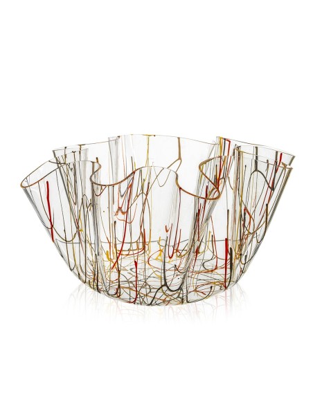 iPLEX Design - Drappeggi Vaso Grande Multicolour in plexiglass - multicolor - 45x27x47 cm