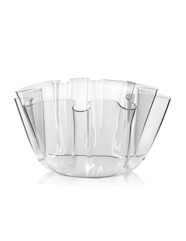 iPLEX Design - Drappeggi Vaso Grande Trasparente in plexiglass - 45x27x47 cm