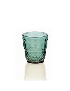 IVV - SER LAPO SET 6 BICCHIERE ACQUA VERDE PAVONE CL.28
