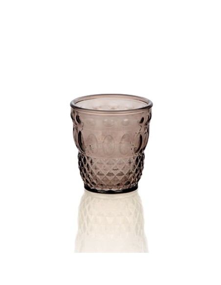 IVV - SER LAPO SET 6 BICCHIERE ACQUA GRIGIO BRONZO CL.28