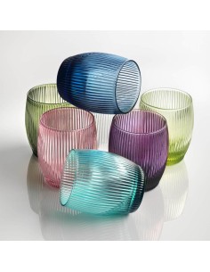 IVV - GLUGLU SET 6 BICCHIERI COLORI ASSORTITI CL.30 2