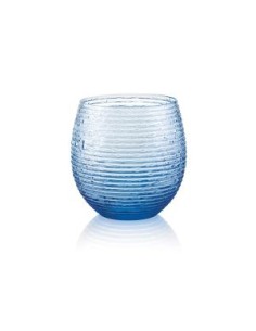 MULTICOLOR SET 6 BICCHIERE ACQUA PERVINCA CL.25