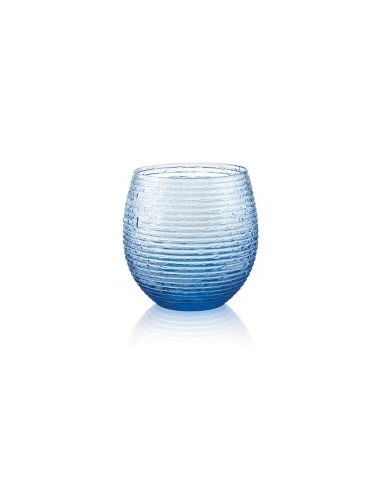 MULTICOLOR SET 6 BICCHIERE ACQUA PERVINCA CL.25