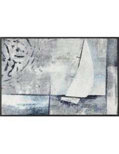 Kleen-tex - Tappeto ''Sail Away'' Linea wash+dry Design 50x75 cm