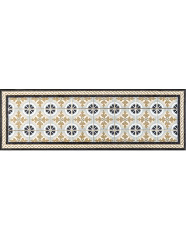 Kleen-tex - Tappeto ''Kitchen Tiles'' Linea wash+dry Design 60x180 cm