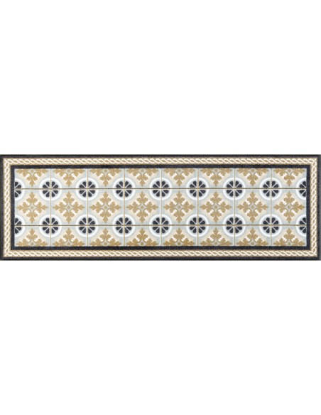 Kleen-tex - Tappeto ''Kitchen Tiles'' Linea wash+dry Design 60x180 cm