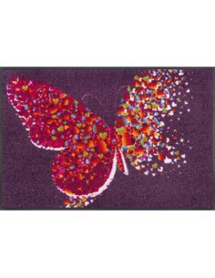 Kleen-tex - Tappeto ''Papallona'' Linea wash+dry Design 50x75 cm