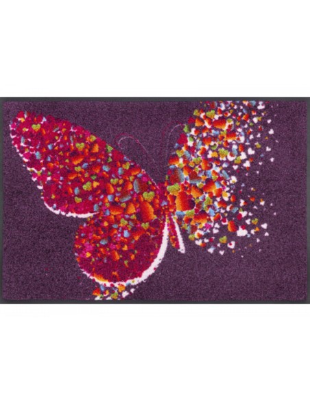 Kleen-tex - Tappeto ''Papallona'' Linea wash+dry Design 50x75 cm