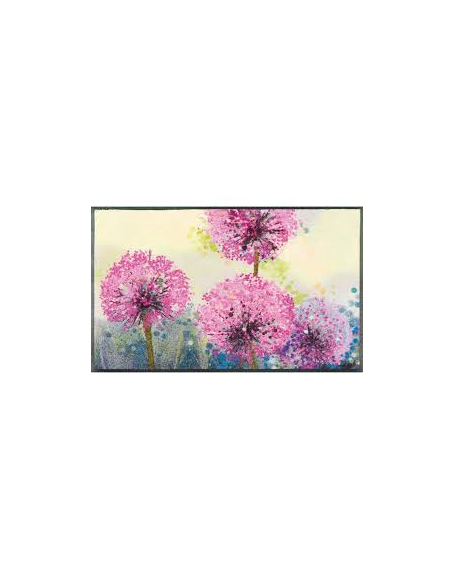 Kleen-tex - Tappeto ''Flowerlover'' Linea wash+dry Design 50x75 cm