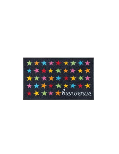 Kleen-tex - Tappeto ''Flower Heart'' Linea wash+dry Design 50x75 cm