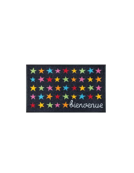 Kleen-tex - Tappeto ''Flower Heart'' Linea wash+dry Design 50x75 cm