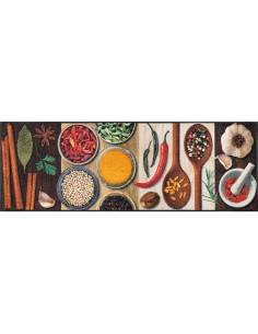 Kleen-tex - Tappeto ''Hot Spices'' Linea wash+dry Design 60x180 cm