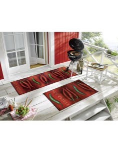 Kleen-tex - Tappeto ''Hot Chilli'' Linea wash+dry Design 75x190 cm 2
