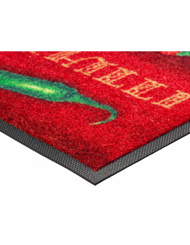 Kleen-tex - Tappeto ''Hot Chilli'' Linea wash+dry Design 75x190 cm