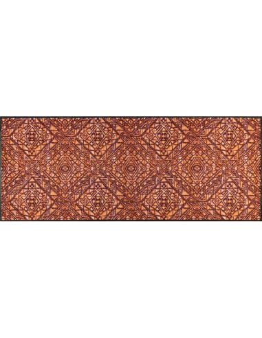 Kleen-tex - Tappeto ''Harmony'' red Linea wash+dry Design'cm 75 x 190