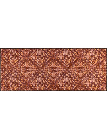 Kleen-tex - Tappeto ''Harmony'' red Linea wash+dry Design'cm 75 x 190
