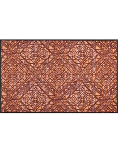 Kleen-tex - Tappeto ''Harmony'' red Linea wash+dry Design cm 75 x 120