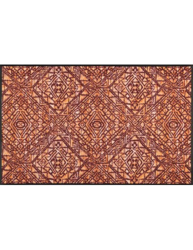 Kleen-tex - Tappeto ''Harmony'' red Linea wash+dry Design cm 75 x 120