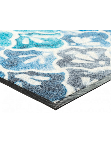 Kleen-tex - Tappeto ''Blue Ground'' Linea wash+dry Design 75x190 cm