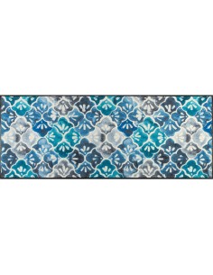 Kleen-tex - Tappeto ''Blue Ground'' Linea wash+dry Design 75x190 cm