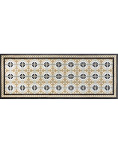 Kleen-tex - Tappeto ''Kitchen Tiles'' Linea wash+dry Design 75x190 cm