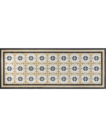 Kleen-tex - Tappeto ''Kitchen Tiles'' Linea wash+dry Design 75x190 cm