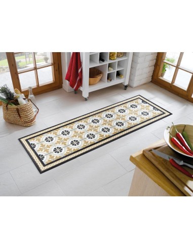 Kleen-tex - Tappeto ''Kitchen Tiles'' Linea wash+dry Design 75x190 cm