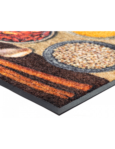 Kleen-tex - Tappeto ''Hot Spices'' Linea wash+dry Design 75x190 cm