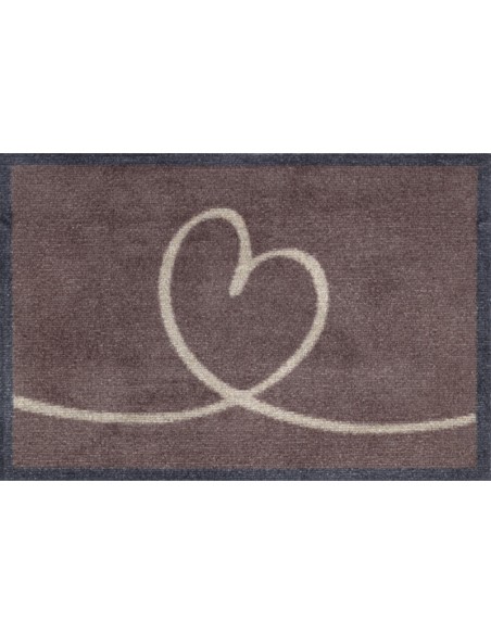 Kleen-tex - Tappeto ''Lovita brown'' Linea Dirt Trapper Mats 50x72 cm