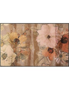 Kleen-Tex - Tappeto Retro Roses  Linea wash+dry Decor cm 75x120