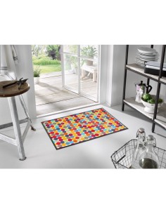 Kleen-tex - Tappeto ''Mikado Dots'' Linea wash+dry Design 50x75 cm 2