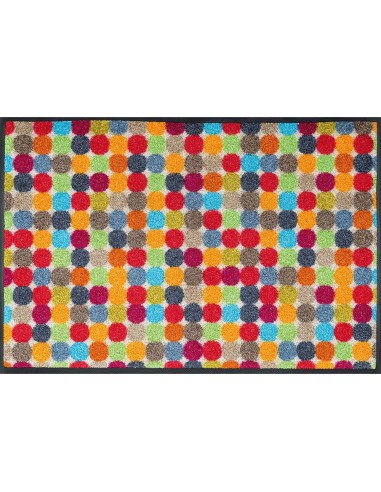 Kleen-tex - Tappeto ''Mikado Dots'' Linea wash+dry Design 50x75 cm