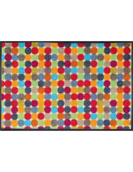 Kleen-tex - Tappeto ''Mikado Dots'' Linea wash+dry Design 50x75 cm