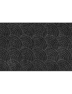 Kleen-tex - Tappeto ''DUNE Waves dark grey'' Linea DUNE 60x90 cm