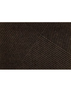 Kleen-tex - Tappeto ''DUNE Stripes dark brown'' Linea DUNE 60x90 cm