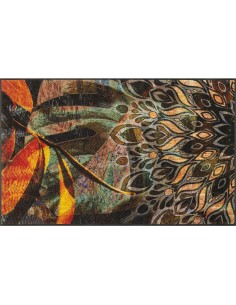 Kleen-tex - Tappeto ''Jungle Dance'' Linea wash+dry Design 75x120 cm