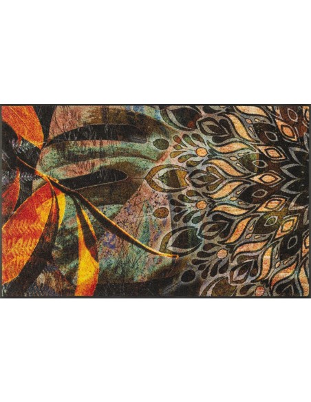 Kleen-tex - Tappeto ''Jungle Dance'' Linea wash+dry Design 75x120 cm