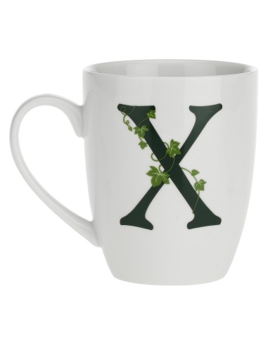 La Porcellana Bianca-Atupertu Mug Lettera X Cc 380 Gb 380 Cm Gift Box