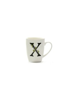 La Porcellana Bianca-Atupertu Mug Lettera X Cc 380 Gb 380 Cm Gift Box