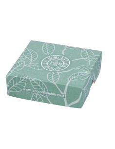 La Porcellana Bianca - Piattino Quadrato 'c' Adorato 10x10 Cm con Gift Box 2