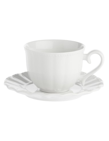 La Porcellana Bianca-Ducale Tazza Te C/P Cc 220 220 Cm