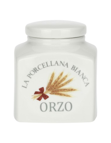 La Porcellana Bianca-Conserva Baratt.Porc. 0,5 L Deco Orzo Gb Gift Box