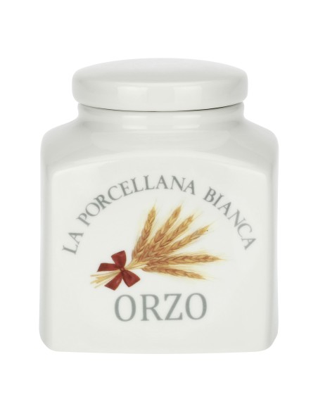La Porcellana Bianca-Conserva Baratt.Porc. 0,5 L Deco Orzo Gb Gift Box